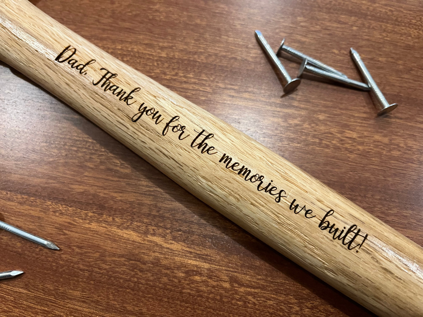 Personalized Hammer | Father's Day Gift for Dad, Grandpa, Papa | Birthday Gift | Anniversary or Woodworker Gift