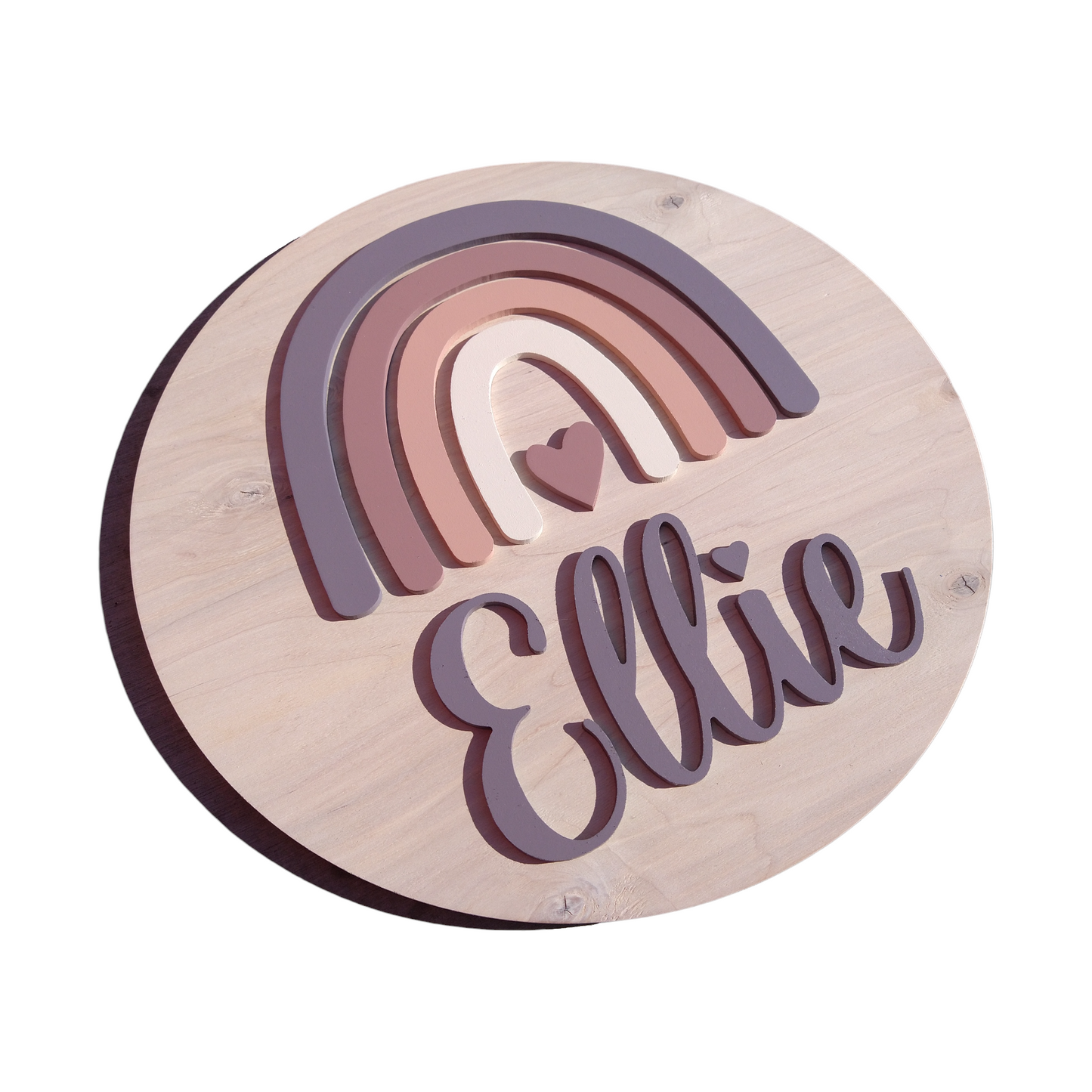 Rainbow Custom Name Sign