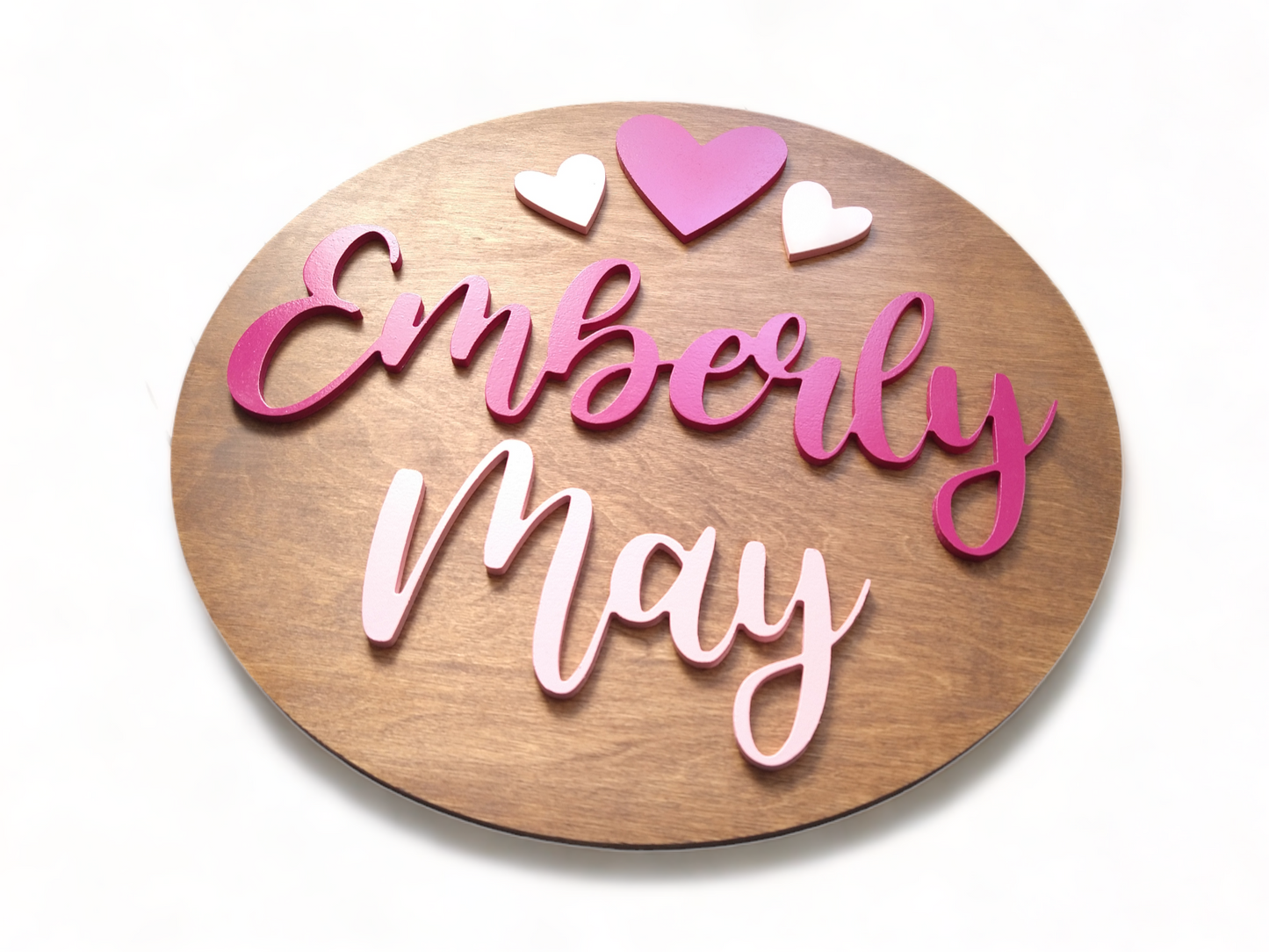 Heart Custom Name Sign