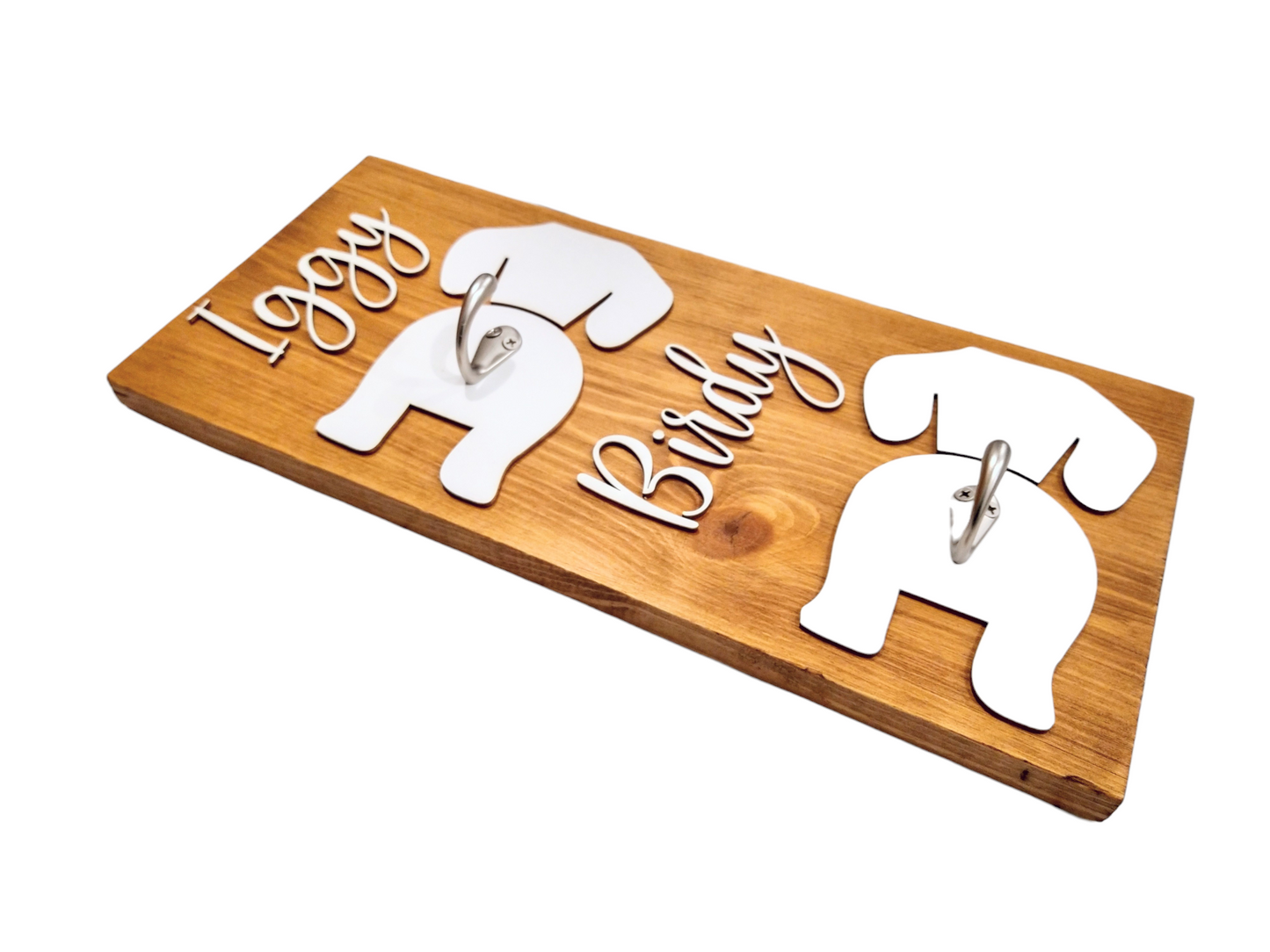 Personalized Dog Leash Holder